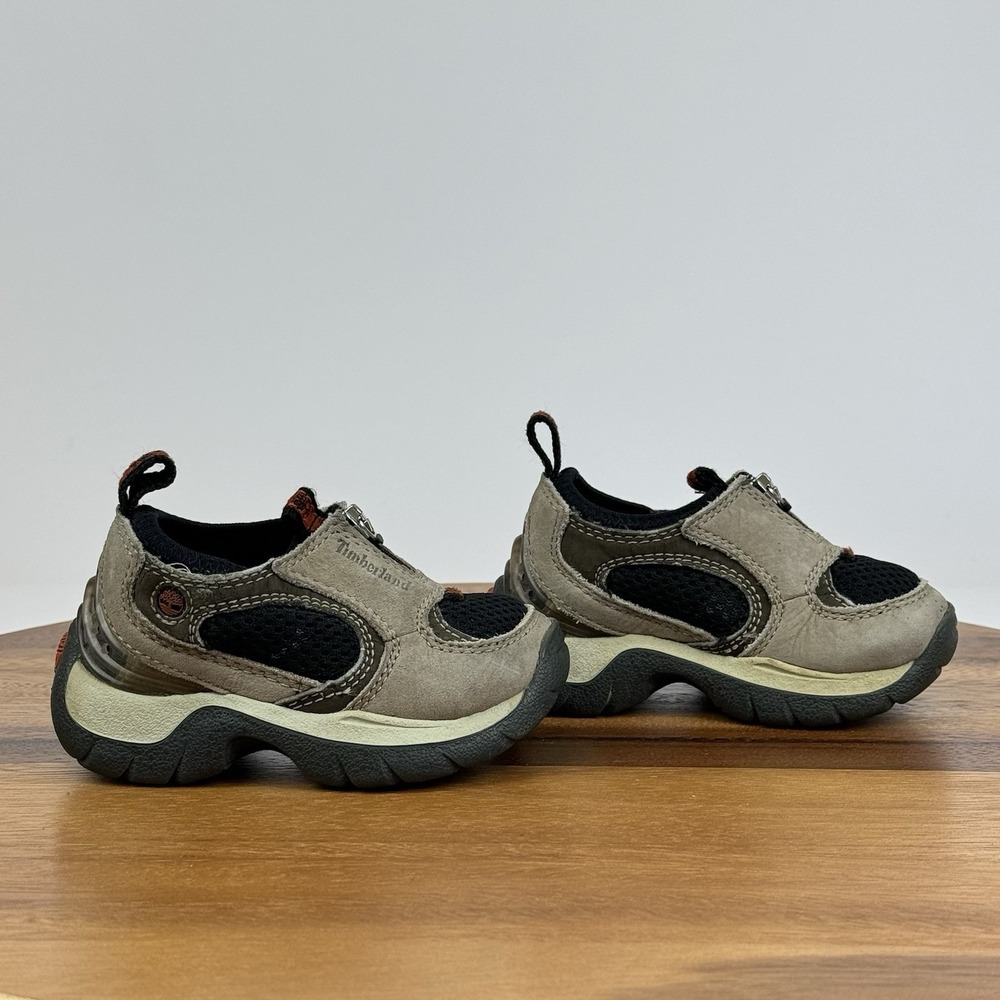 Little Kids Toddler Timberland Front Stone Zip Up Trail Sneakers Shoes Size 5 C